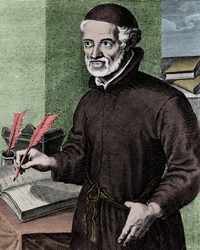 Pater Antonio VIEIRA (1608-1697) Jesuit, Evangelisierer der Indianer Brasiliens - Gravur von Arnold van Westerhout (1651-1725) - Porträt von Antonio Vieira (1608 -1697), portugiesischer Jesuitenpriester und Schriftsteller von Arnold van Westerhout
