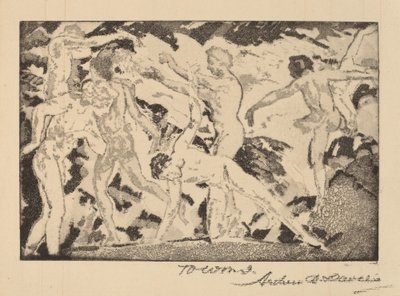 Am Caliban von Arthur B. Davies