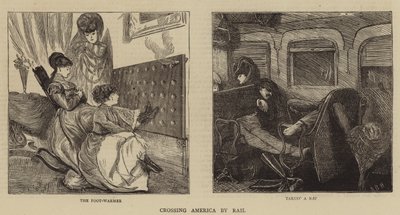 Durchquerung Amerikas per Bahn von Arthur Boyd Houghton