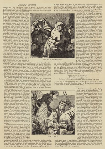 Grafisches Amerika von Arthur Boyd Houghton