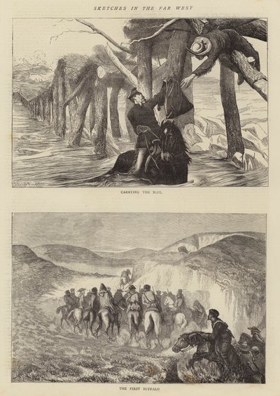 Skizzen im Fernen Westen von Arthur Boyd Houghton