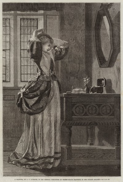 Eine Zeichnung von Arthur C. H. Luxmoore
