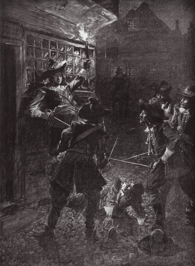 Der Angriff auf Sir John Coventry von Arthur David (after) McCormick
