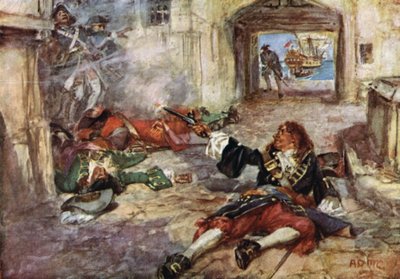 Tod von Davis, dem Piraten von Arthur David McCormick