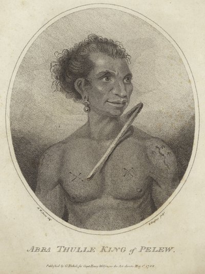 Porträt von Abba Thulle, König von Pelew von Arthur Devis