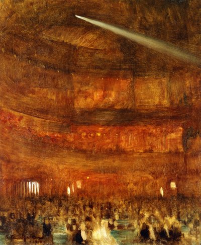 Das Innere des Alhambra Theaters, London von Arthur Hacker