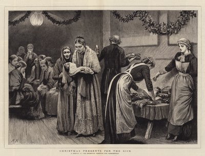 Weihnachtsgeschenke für die Kranken von Arthur Hopkins