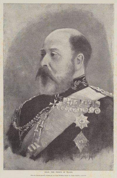HRH der Prinz von Wales von Arthur Hopkins