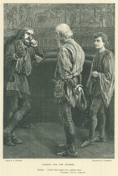 Illustration für Hamlet von Arthur Hopkins