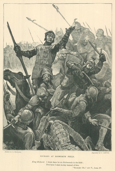Illustration für König Richard III von Arthur Hopkins