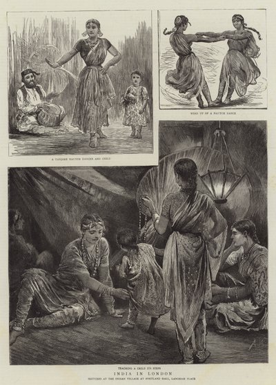 Indien in London von Arthur Hopkins