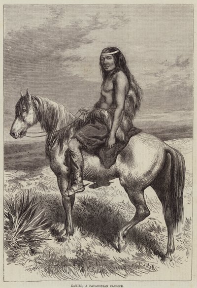 Kamilo, ein patagonischer Häuptling von Arthur Hopkins