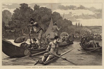 Schau voraus, Sir! Eine Erinnerung an die Henley-Regatta von Arthur Hopkins