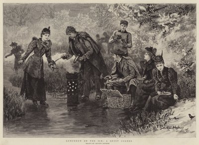Mittagessen auf dem Eis, Eine ruhige Ecke von Arthur Hopkins
