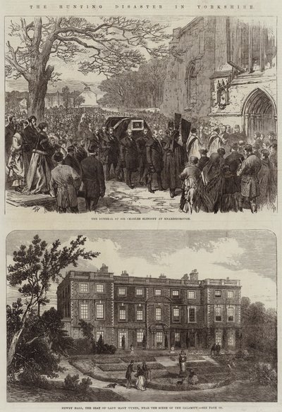 Das Jagdunglück in Yorkshire von Arthur Hopkins