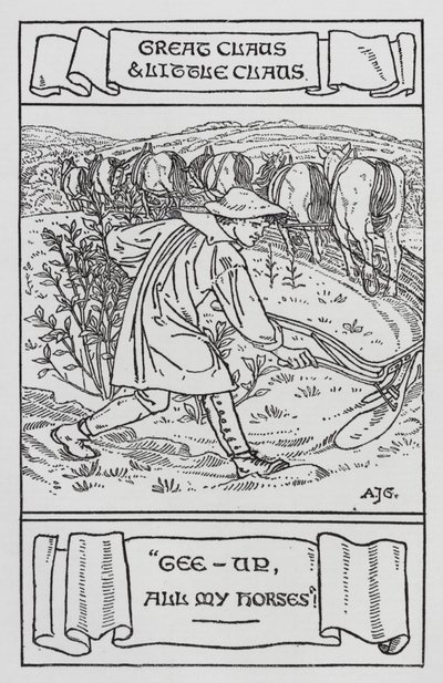 Hans Christian Andersen: Groß Claus und Klein Claus von Arthur Joseph Gaskin