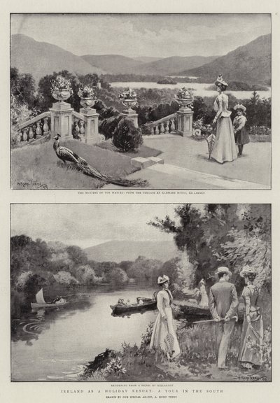 Irland als Ferienort, eine Tour im Süden von Arthur Kemp Tebby