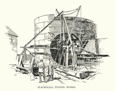 Blackwall-Tunnel-Arbeiten von Arthur Moreland