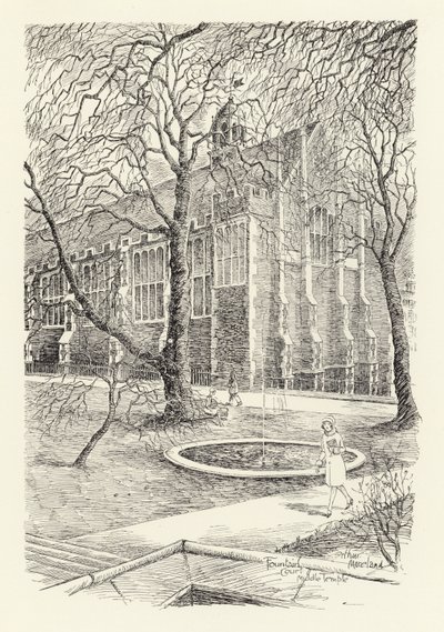 Fountain Court, Middle Temple von Arthur Moreland