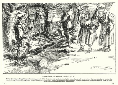 Robin Hood, der berühmte Bogenschütze von Arthur Moreland