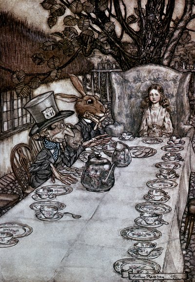 Alice im Wunderland von Arthur Rackham