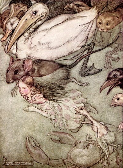 Alice im Wunderland von Lewis Carroll von Arthur Rackham
