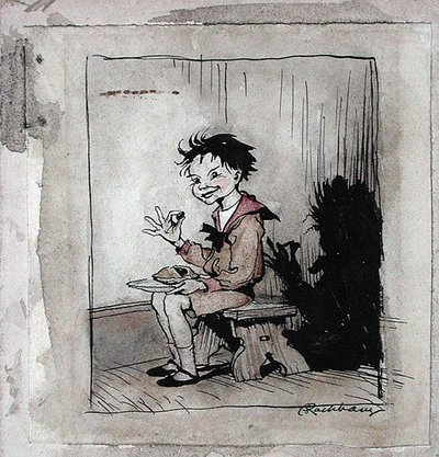 Kleiner Jack Horner, Illustration aus 