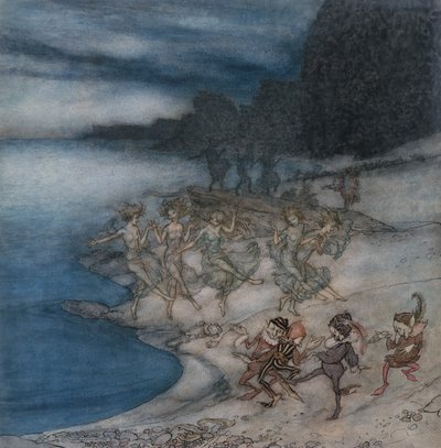 Die kecken Feen und die eleganten Elfen von Arthur Rackham
