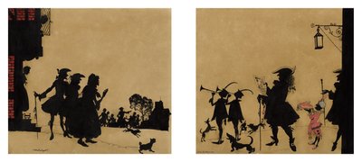 Die Verkündigung [aus Aschenputtel] von Arthur Rackham