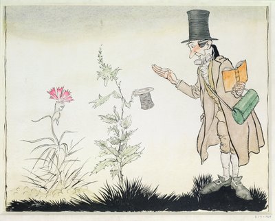 Der Professor kann so etwas nicht ertragen, Illustration zu 