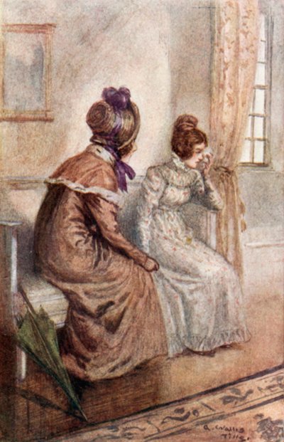 Illustration für Emma von Jane Austen von Arthur Wallis Mills