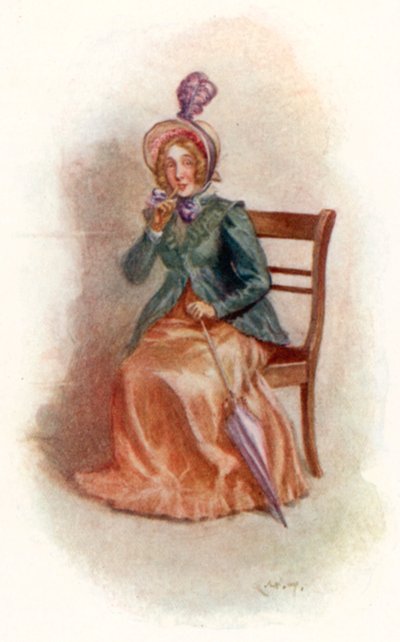 Illustration für Emma von Jane Austen von Arthur Wallis Mills