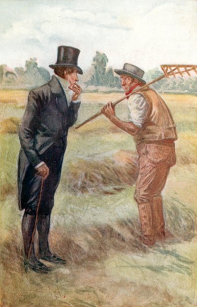Illustration für Emma von Jane Austen von Arthur Wallis Mills