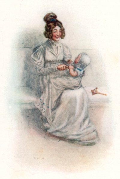 Illustration für Emma von Jane Austen von Arthur Wallis Mills