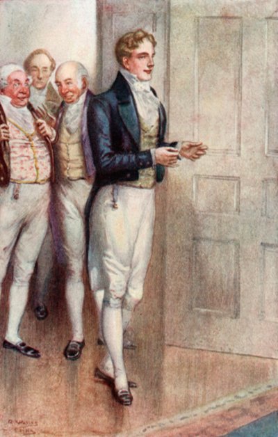 Illustration für Emma von Jane Austen von Arthur Wallis Mills