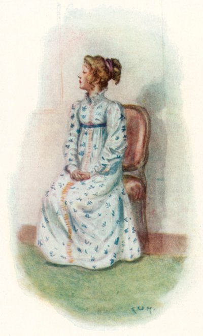 Illustration für Northanger Abbey von Jane Austen von Arthur Wallis Mills