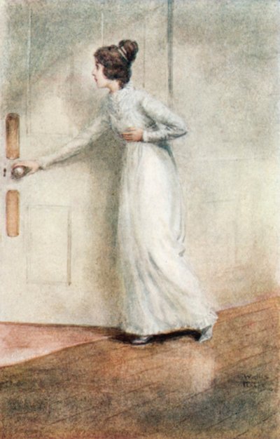 Illustration für Northanger Abbey von Jane Austen von Arthur Wallis Mills