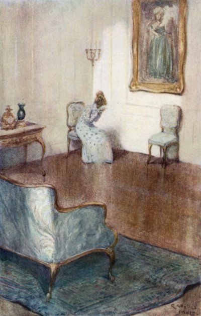 Illustration für Northanger Abbey von Jane Austen von Arthur Wallis Mills