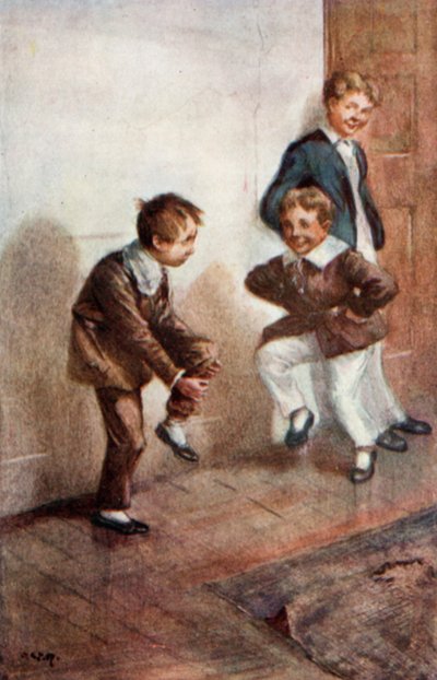 Illustration für Northanger Abbey von Jane Austen von Arthur Wallis Mills