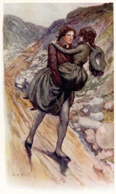Illustration für Stolz und Vorurteil von Jane Austen von Arthur Wallis Mills