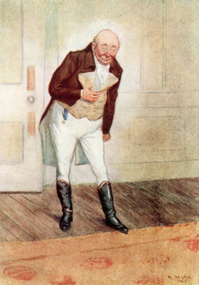 Illustration für Stolz und Vorurteil von Jane Austen von Arthur Wallis Mills