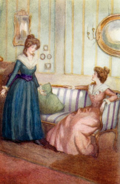 Illustration für Stolz und Vorurteil von Jane Austen von Arthur Wallis Mills