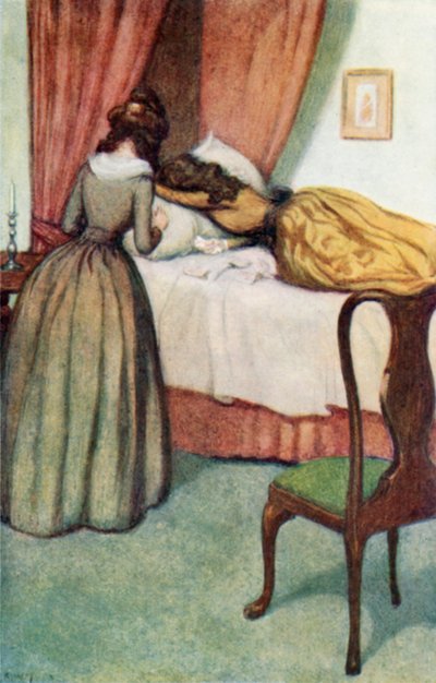 Illustration für Sense and Sensibility von Jane Austen von Arthur Wallis Mills
