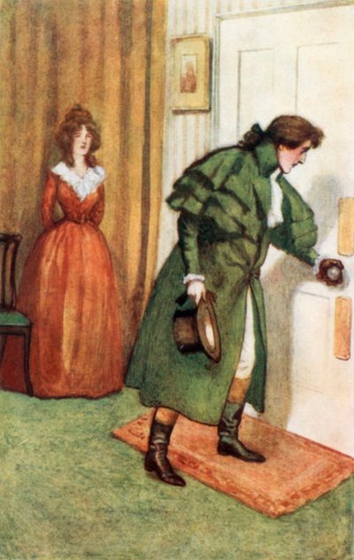 Illustration für Verstand und Gefühl von Jane Austen von Arthur Wallis Mills