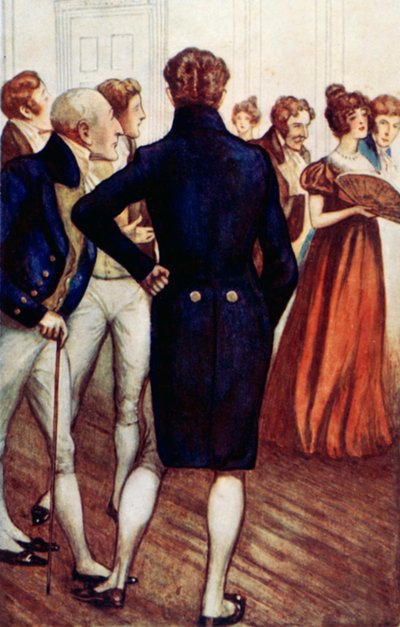 Illustration für Verstand und Gefühl von Jane Austen von Arthur Wallis Mills