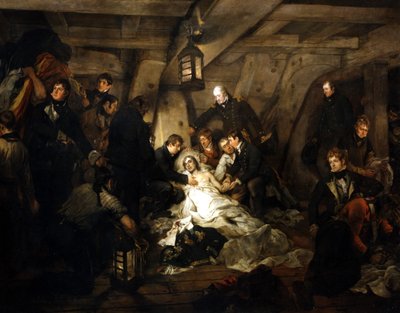Der Tod von Admiral Lord Nelson, 1805 1807 von Arthur William Devis
