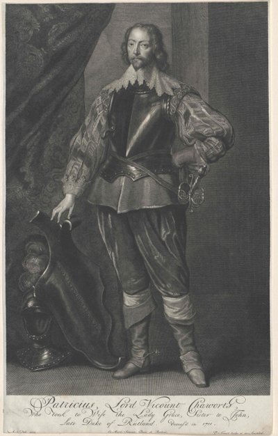2. Viscount Chaworth von Armagh Chaworth von Artist Unknown