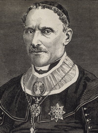 Rafael de Ambrosio (19. Jahrhundert). Erzbischof. (Stich) von Artist Unknown