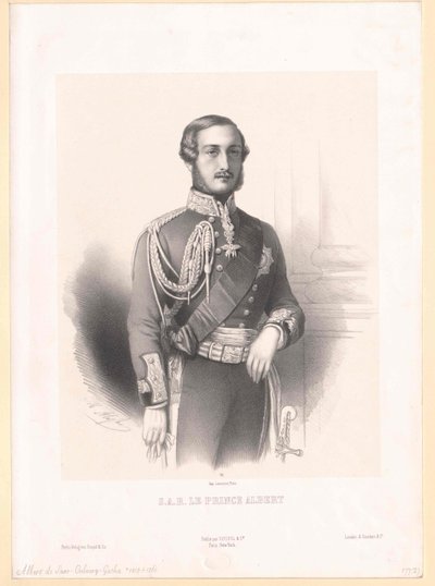Albert, Prinzgemahl von England Herzog von Sachsen Prinz von Sachsen-Coburg-Gotha von Artist Unknown