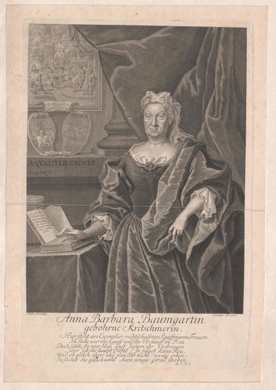Anna Barbara Kretschmer von Artist Unknown